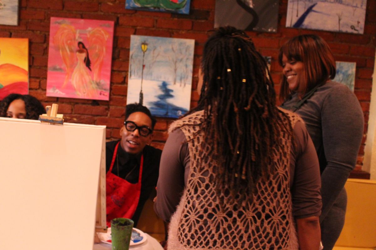 Sip N Paint with Deitrick Haddon