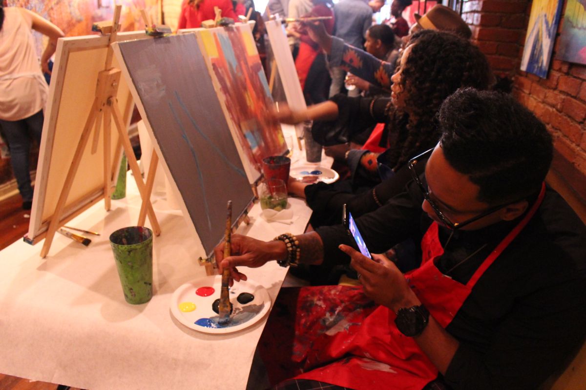 Sip N Paint with Deitrick Haddon