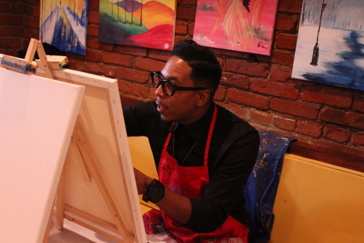 Sip N Paint with Deitrick Haddon