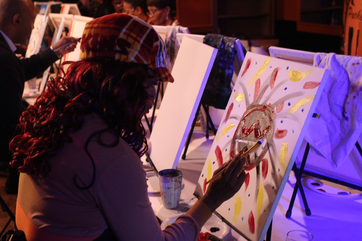 Sip N Paint with Deitrick Haddon