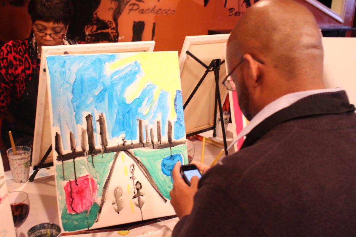 Sip N Paint with Deitrick Haddon