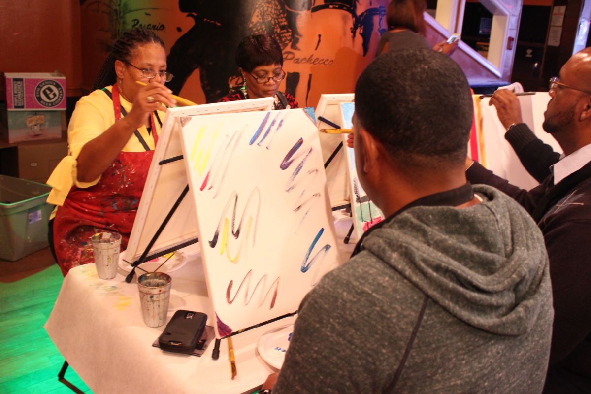 Sip N Paint with Deitrick Haddon