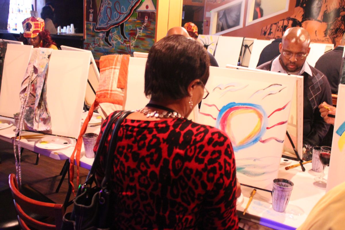 Sip N Paint with Deitrick Haddon