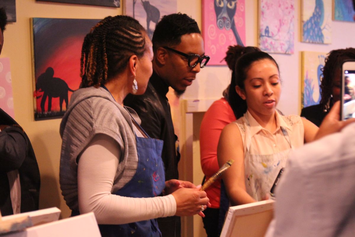 Sip N Paint with Deitrick Haddon