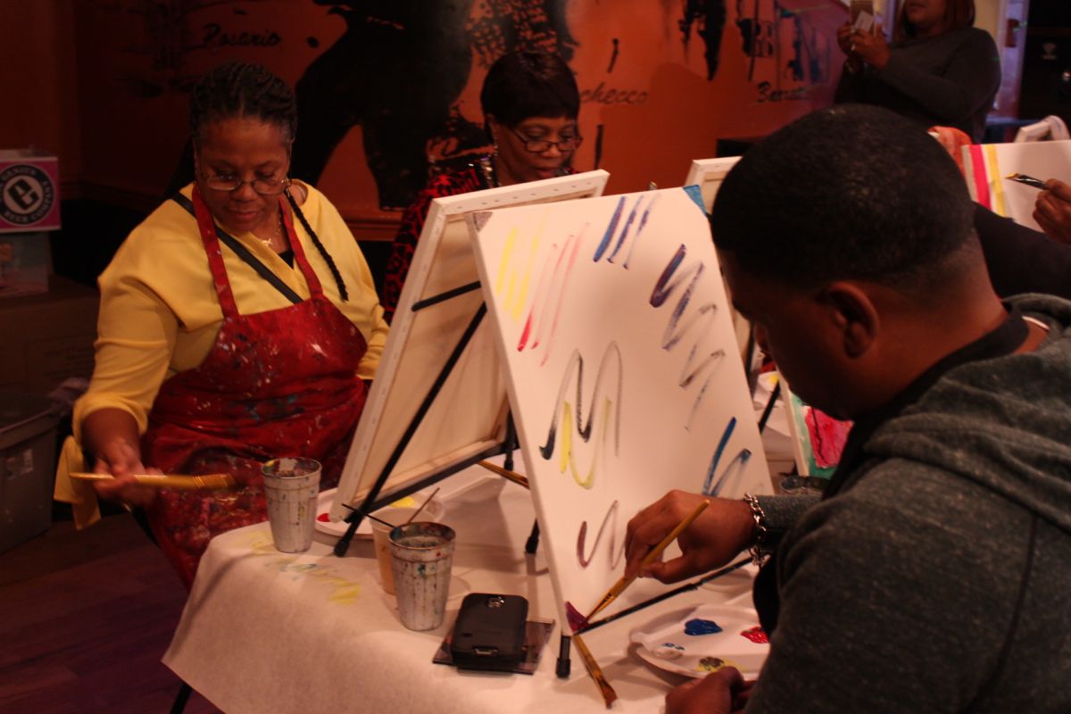 Sip N Paint with Deitrick Haddon