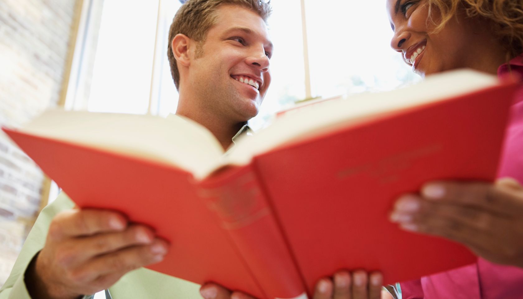 Sharing a book