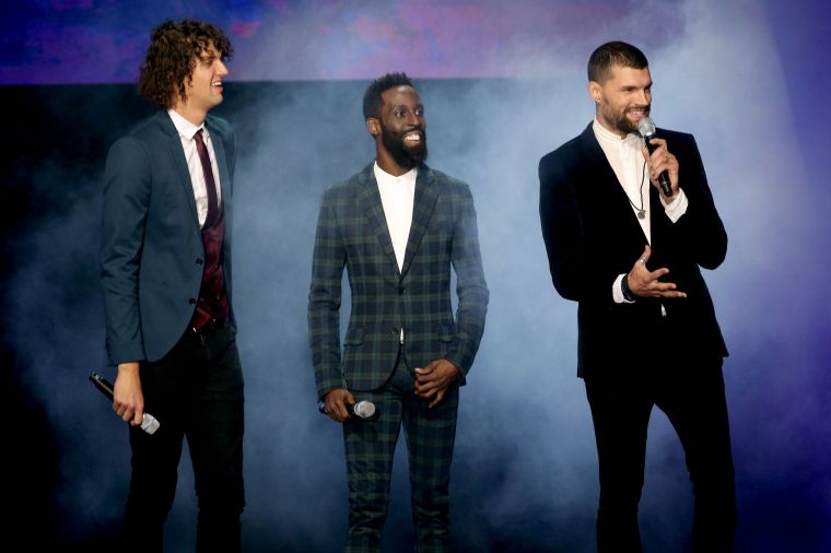 Luke Smallbone, Tye Tribett and Joel Smallbone