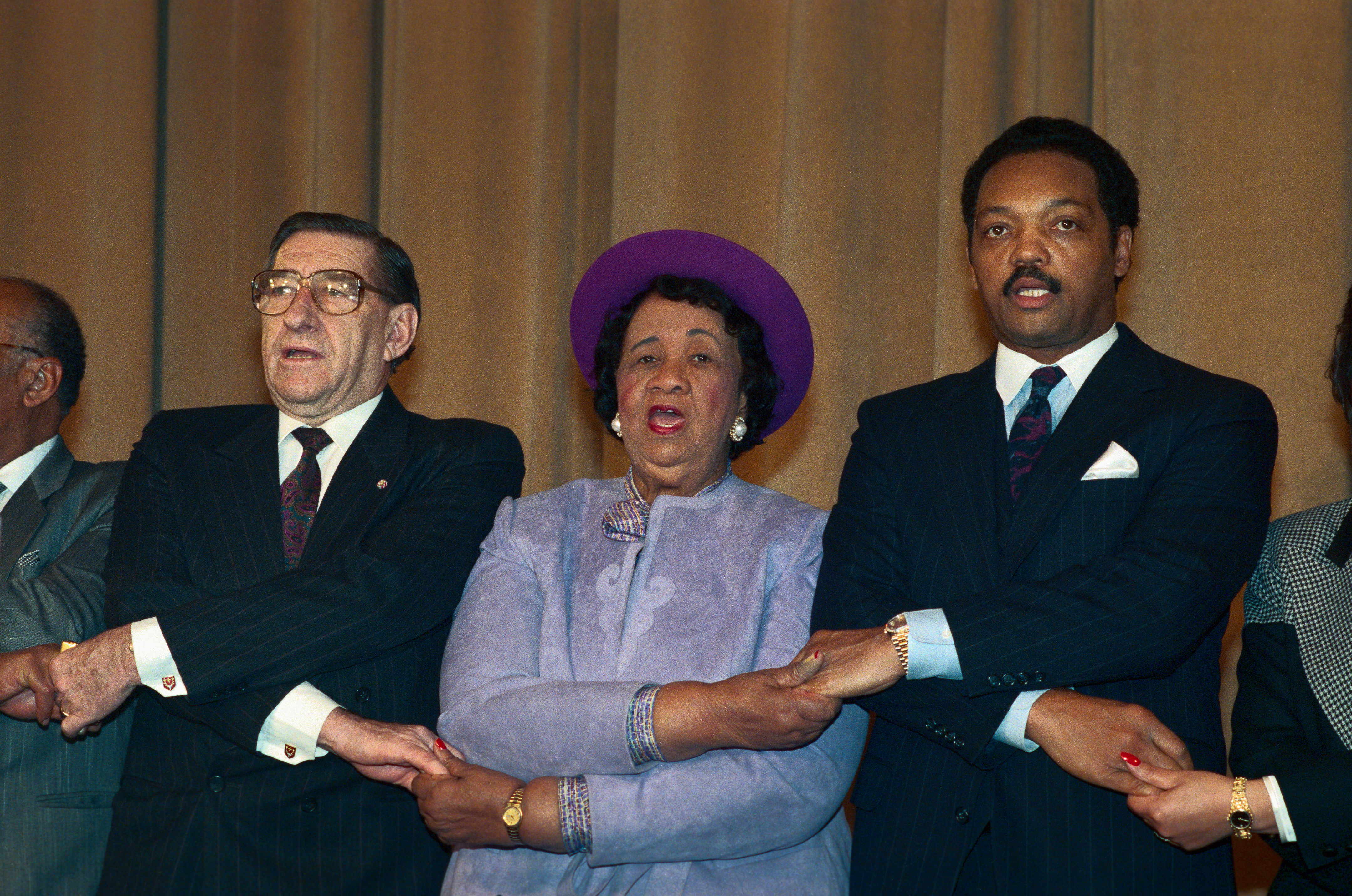 Jesse Jackson with Others Singing