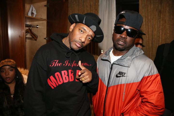 Prodigy (left) of Mobb Deep, 42