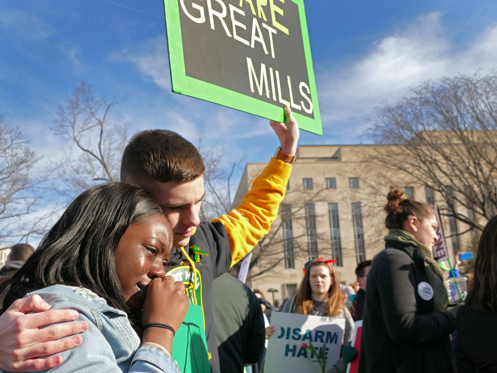 Students nationwide march to demand stricter gun laws