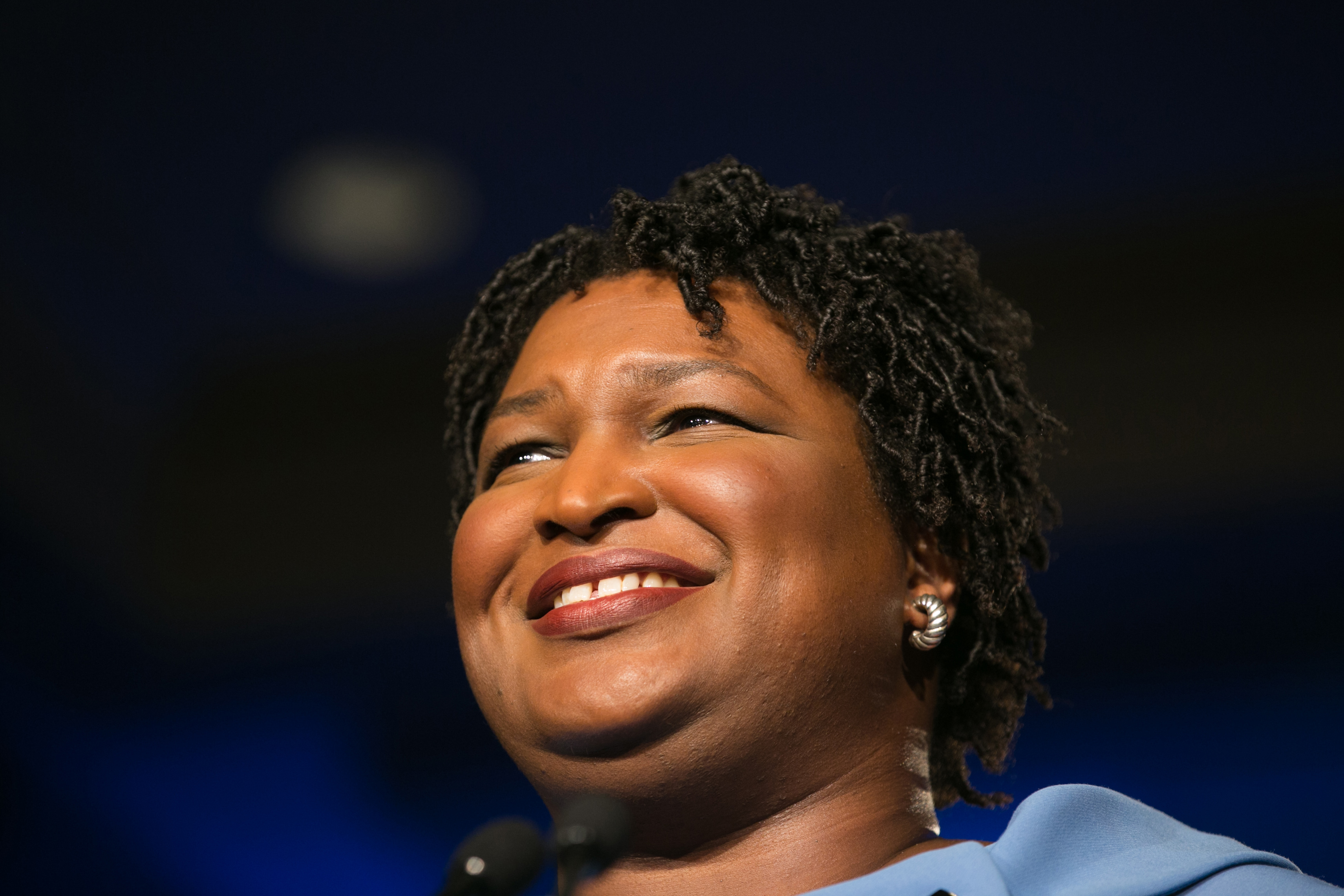 Georgia Democratic Gubernatorial Candidate Stacey Abrams Holds Election Night Event In Atlanta