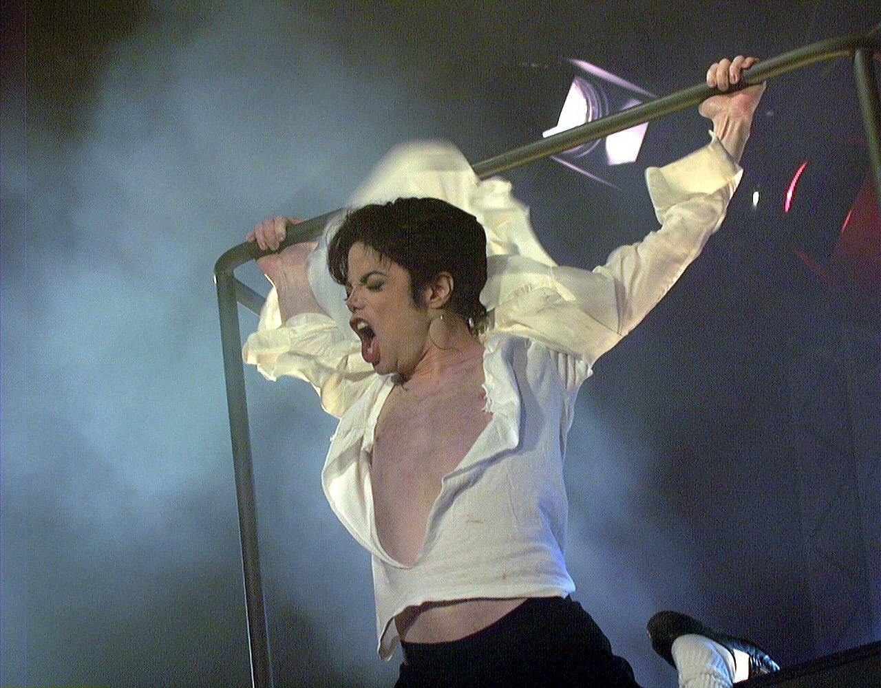 Jackson, Michael - Musiker, Saenger, Popmusik, USA - Auftritt in der TV-Show 'Wetten, dass..?'