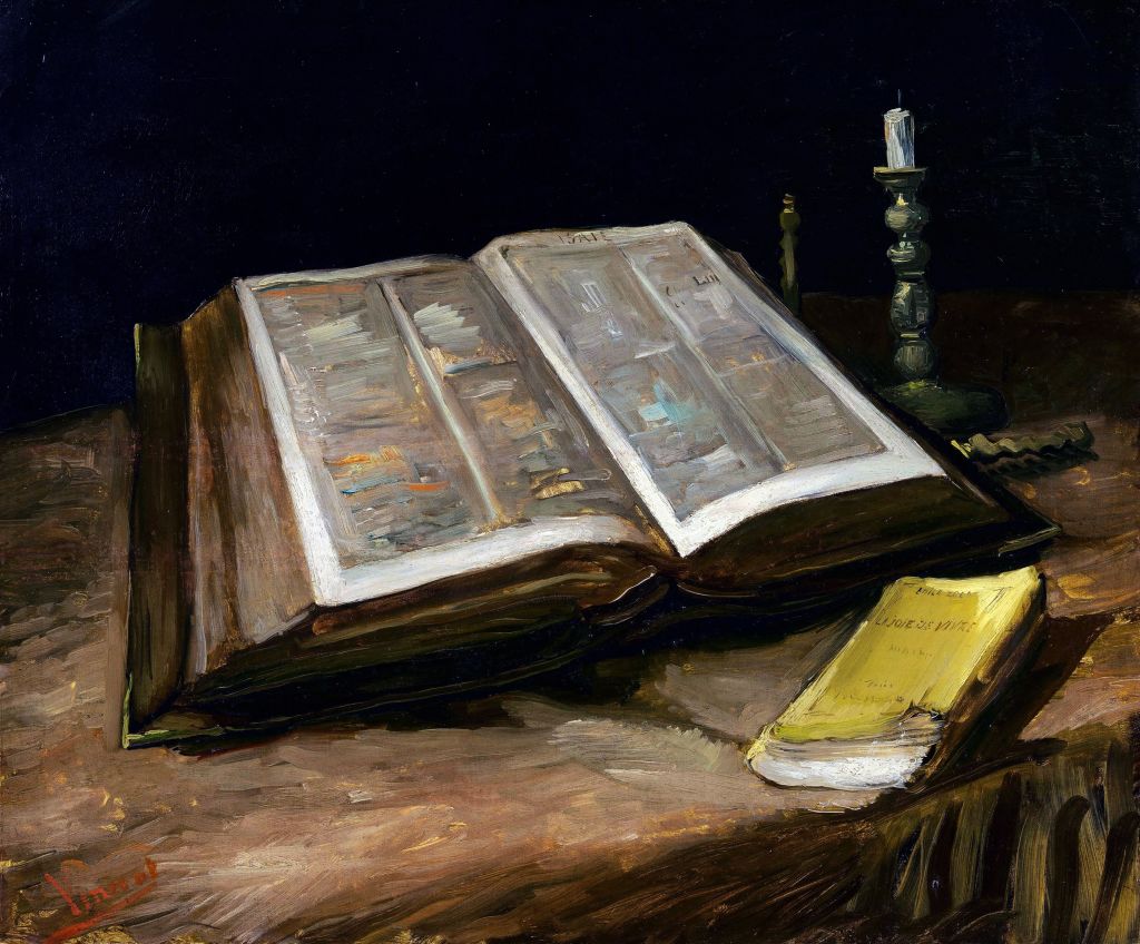 Still life with Bible.