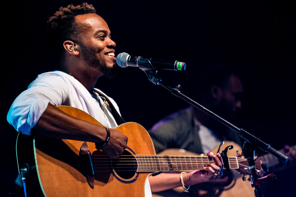 Gospel Artist Travis Greene Performs At The El Rey Theatre