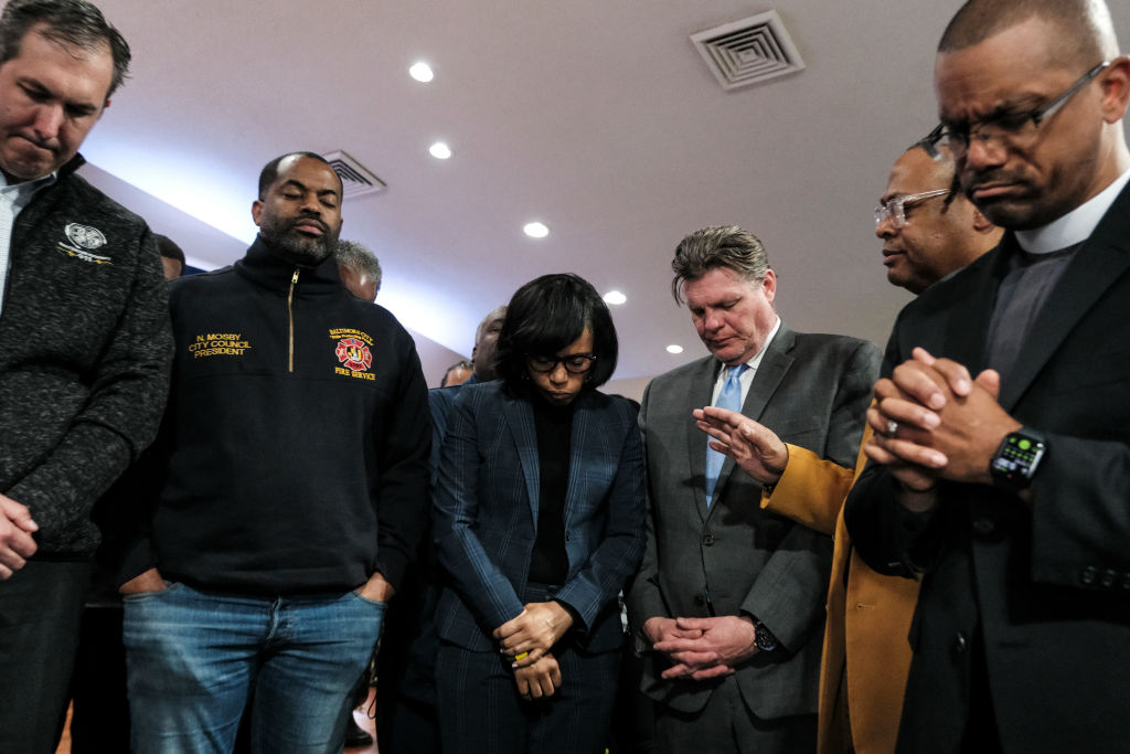 BALTIMORE, MD - MARCH 26:Prince George's County Executive Angel